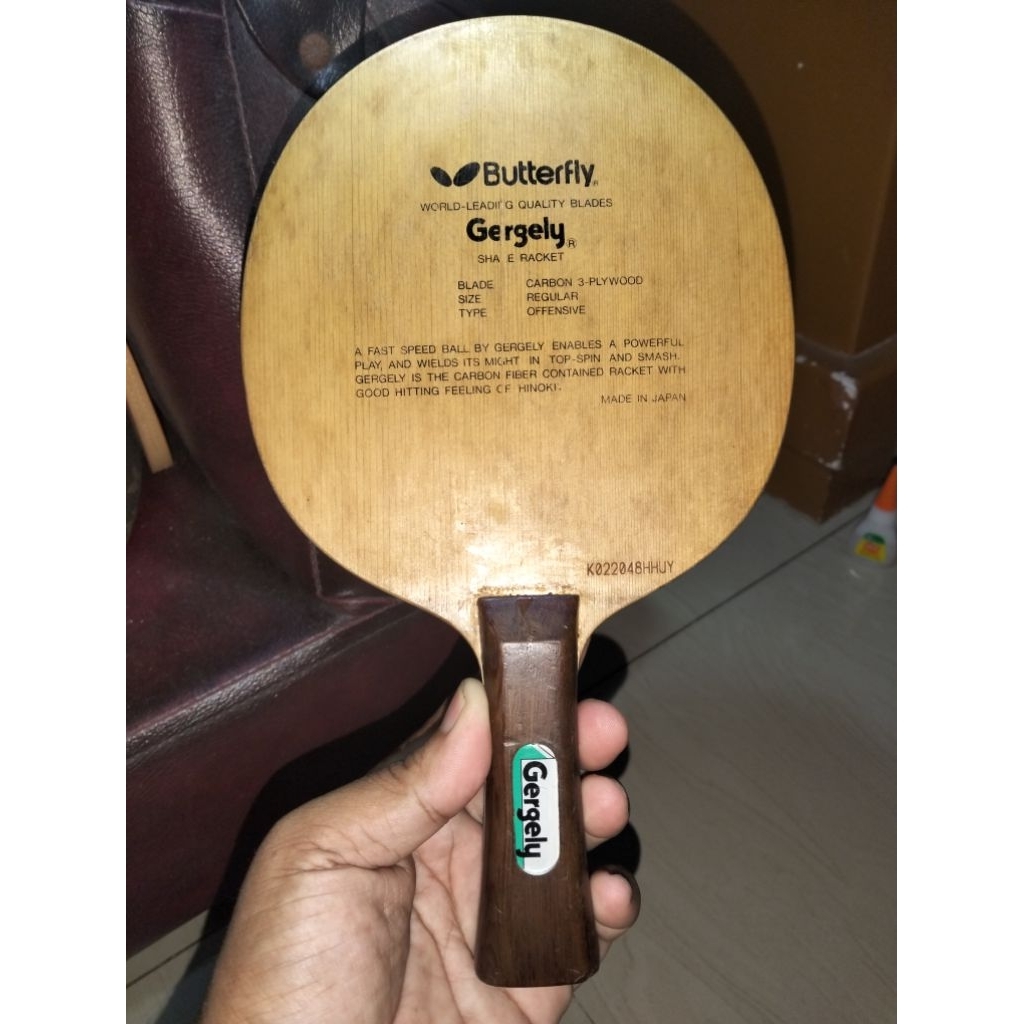 Kayu Gergely tamca 5000 Japan seri K lama tenis meja