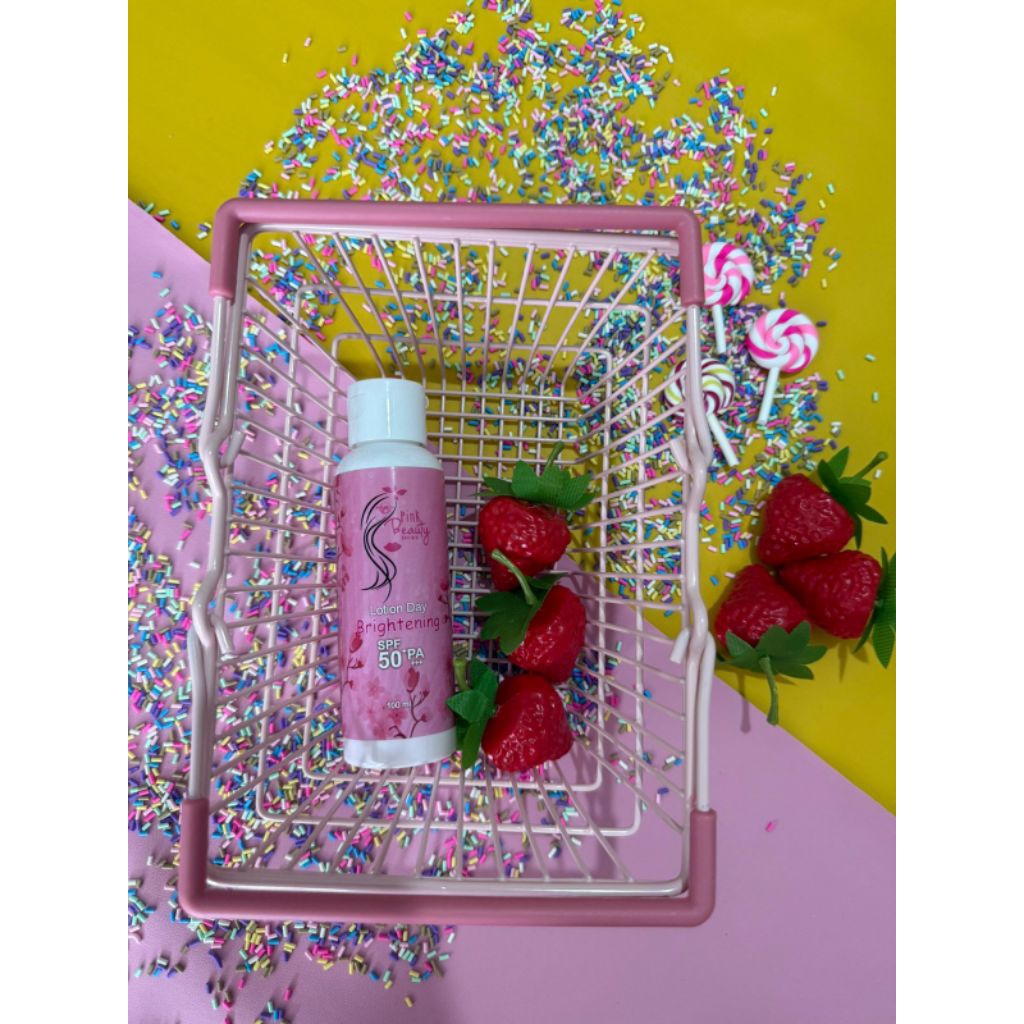Pink Beauty Lotion Day Brightening SPF 50 PA lotion siang