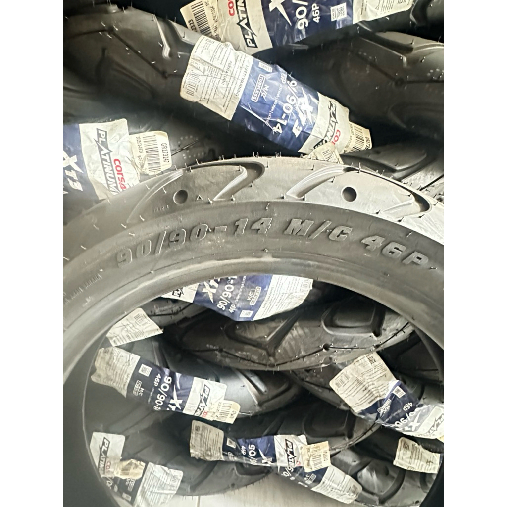 Ban ring 90/90 ring 14 Corsa Platinum XT3 tubles 2025