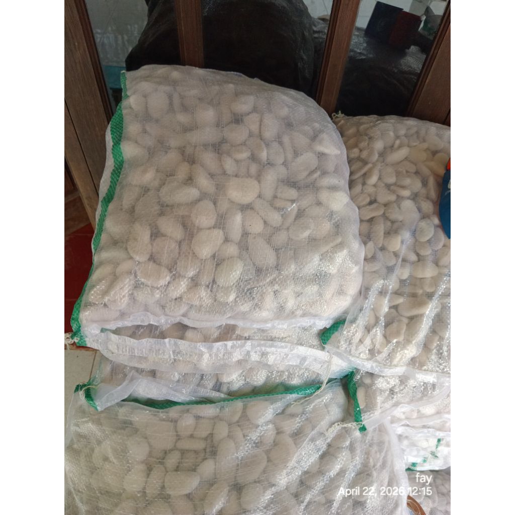 Batu koral putih-batu koral putih 1 karung