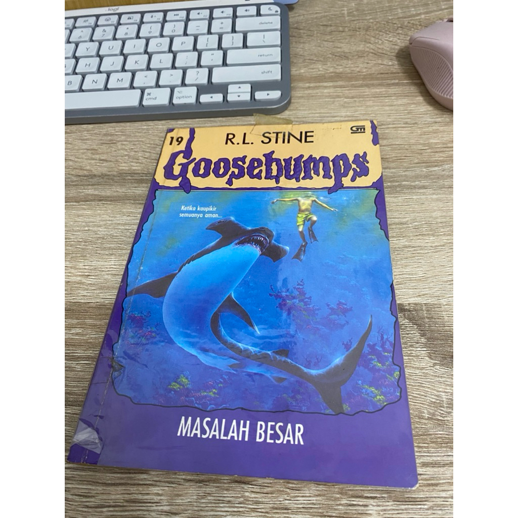 Preloved - Novel Bahasa Indonesia - Serial Horor - Goosebumps - Masalah Besar
