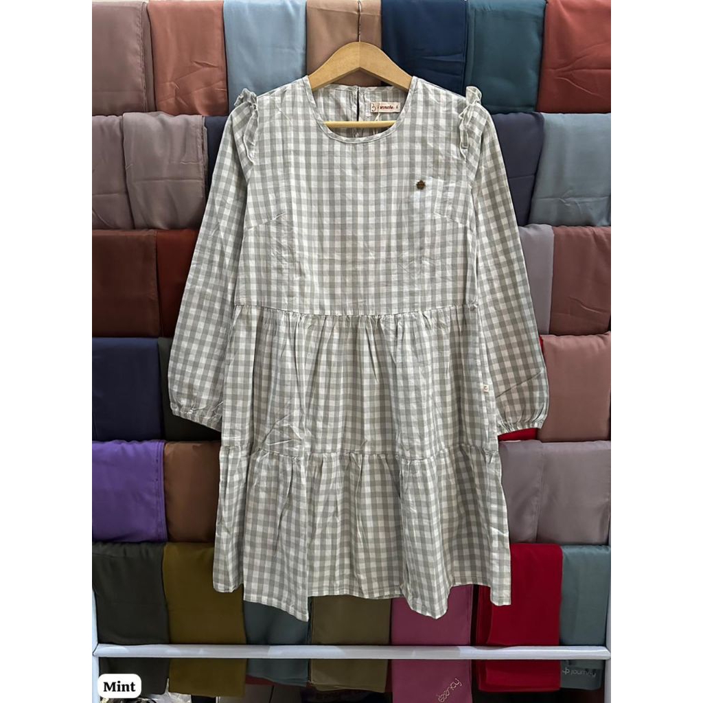 Luvita Green Tunic - CORNICHE, Pakaian Wanita