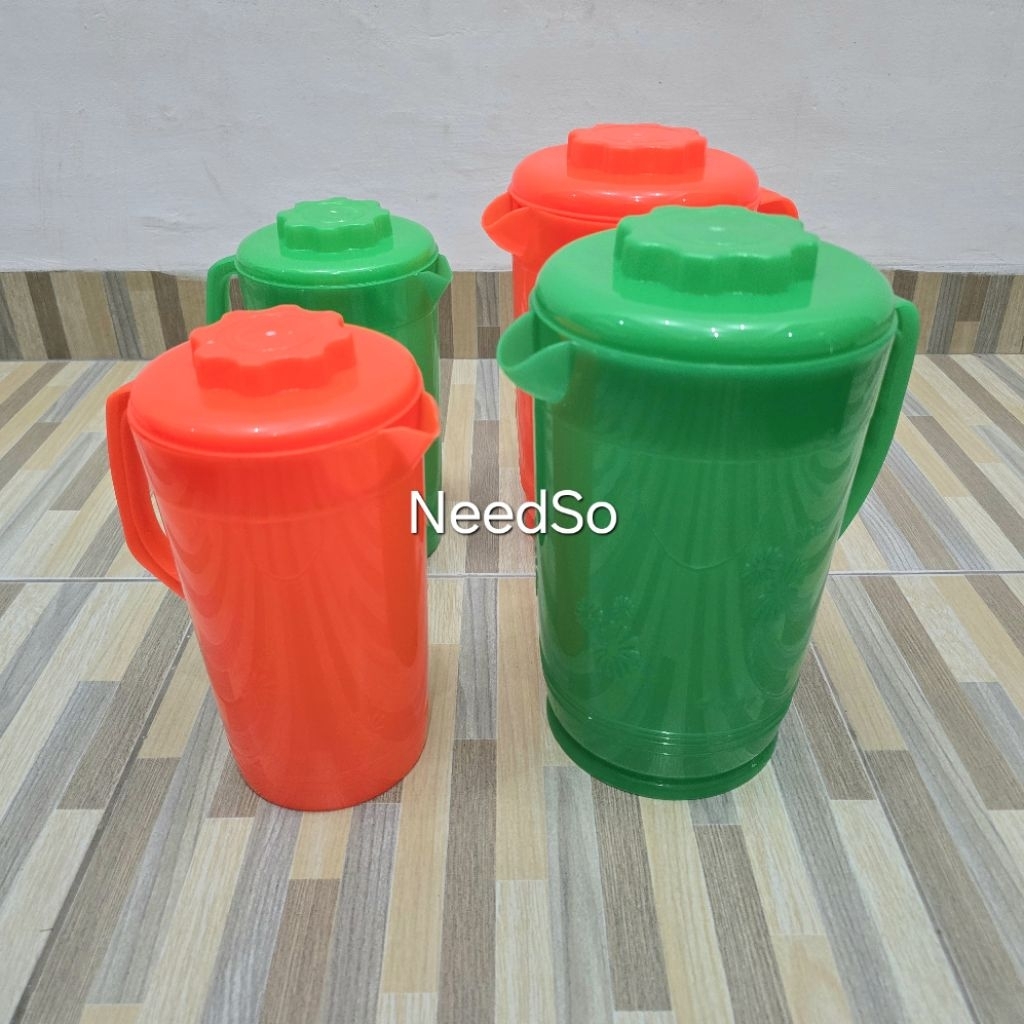 Eskan Plastik FLORAL JUMBO Water Jug Ceret Plastik GM