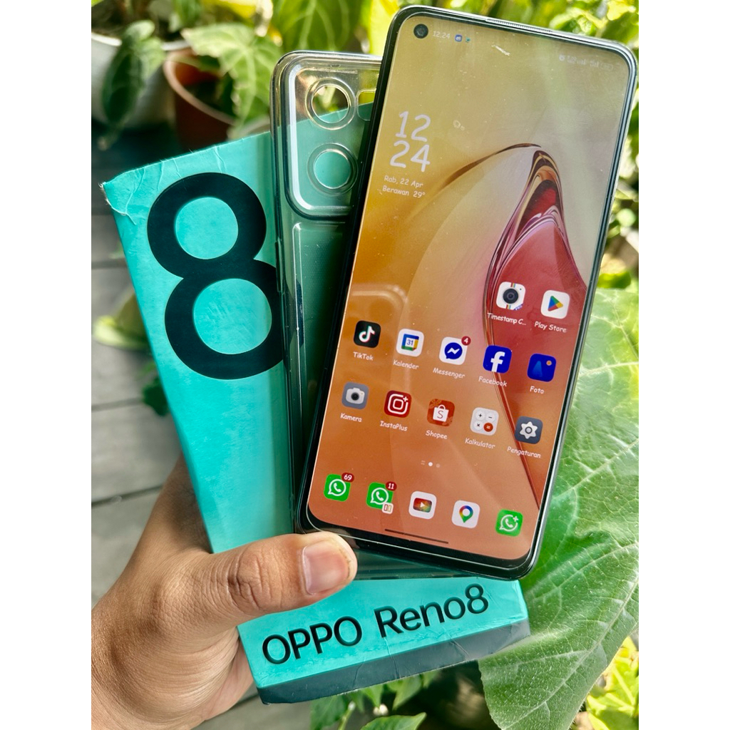 Oppo Reno 8 4G 8gb 256gb second