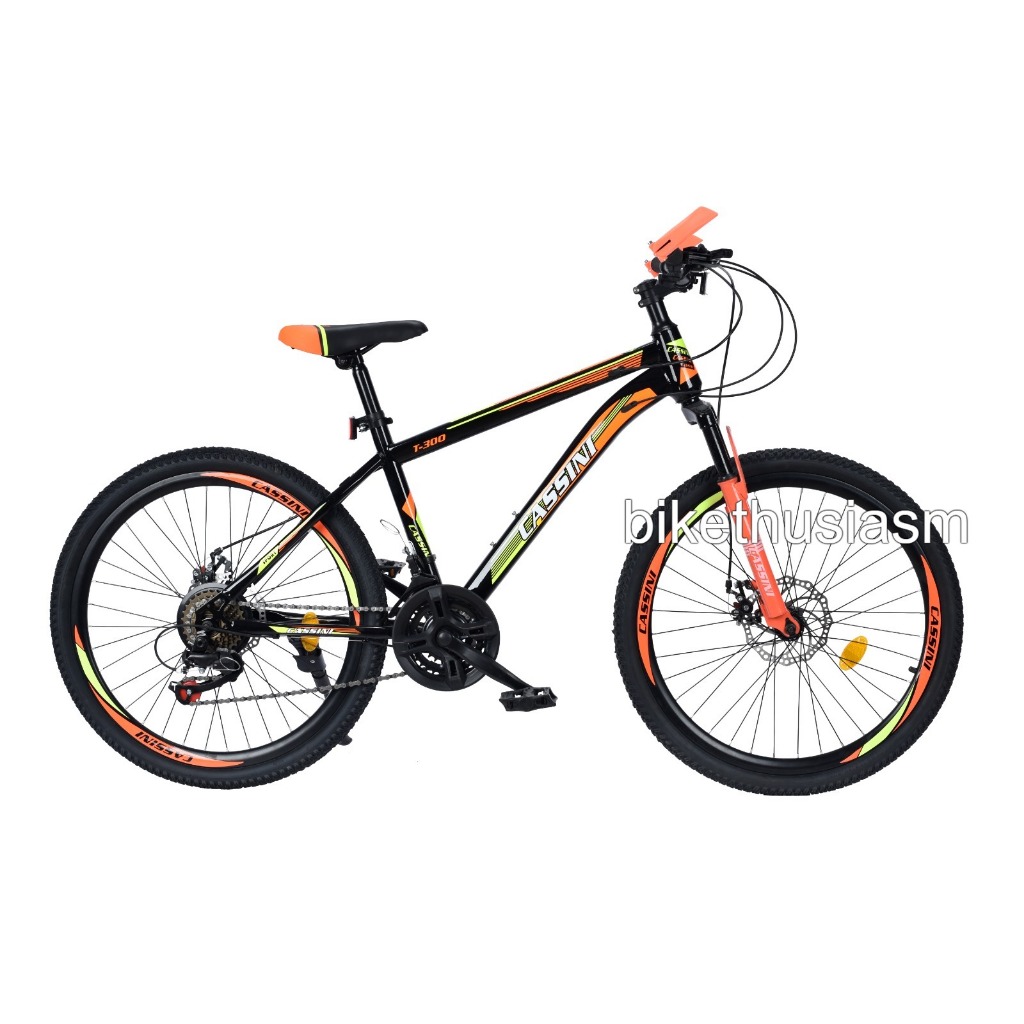 Sepeda Gunung MTB 24 Inch Cassini T 300 21 Speed