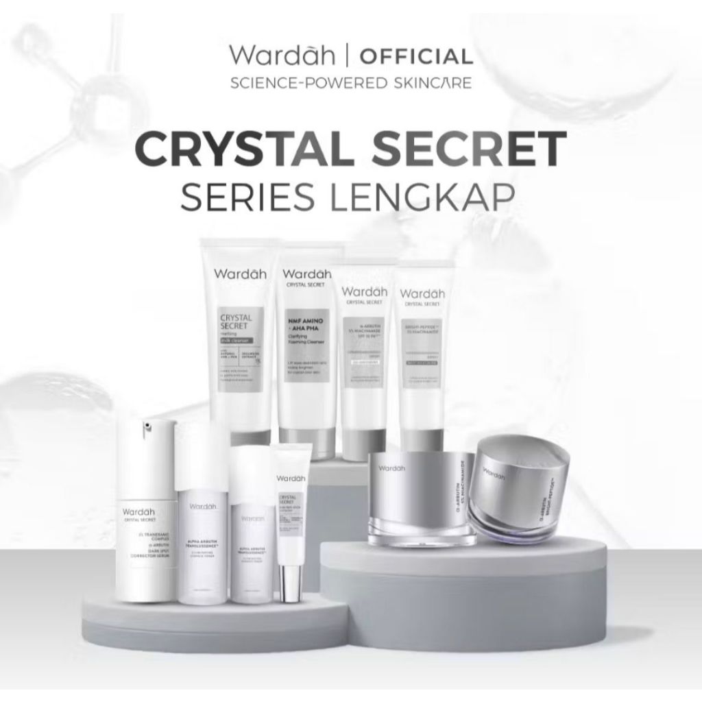 Wardah Crystal Secret Series All Product / Skincare Untuk Flek Hitam /Dark Spot