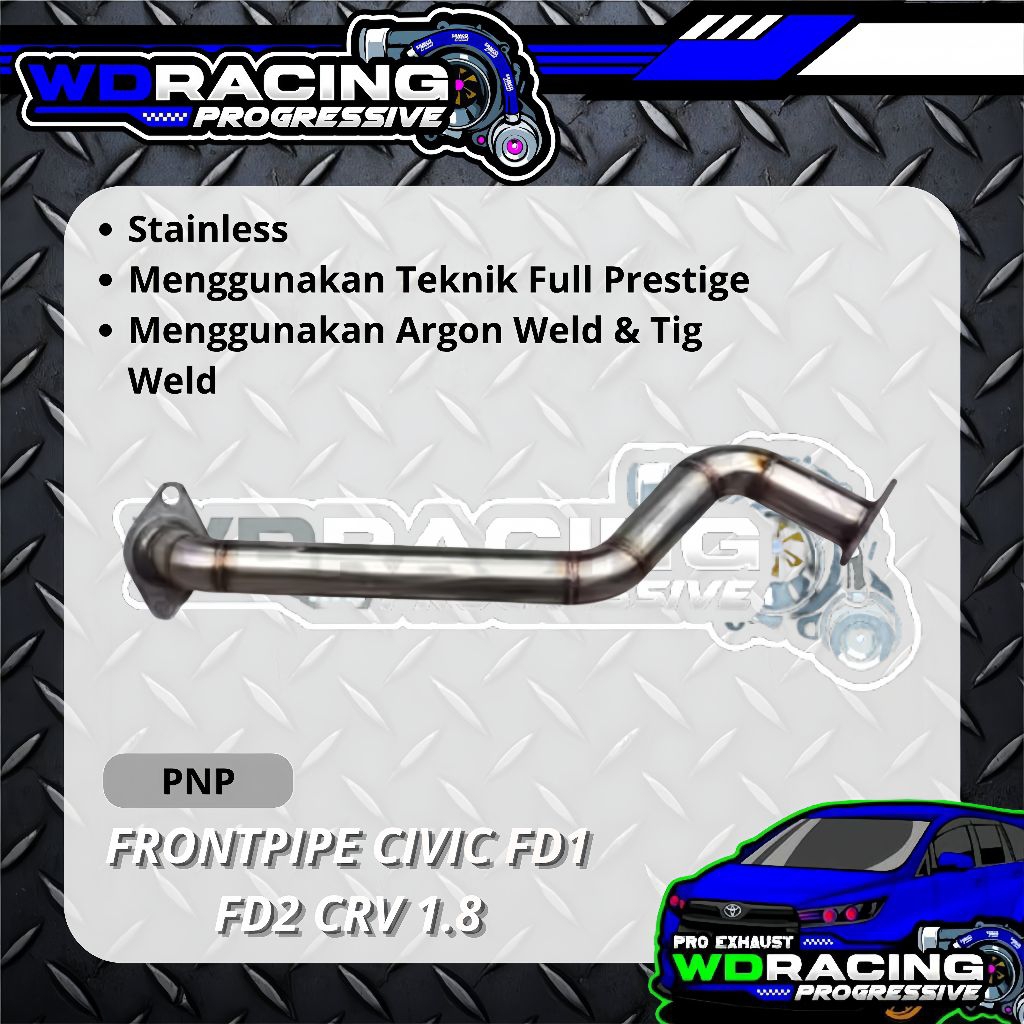 FRONTPIPE CIVIC FD1 FD2 CRV 1.8