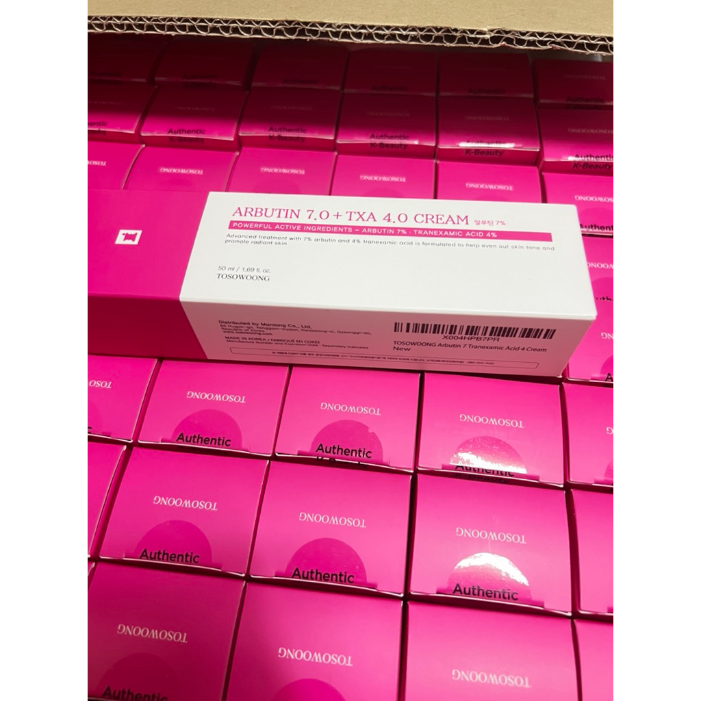 (PO KOREA) TOSOWOONG Arbutin 7% + TXA 4% cream