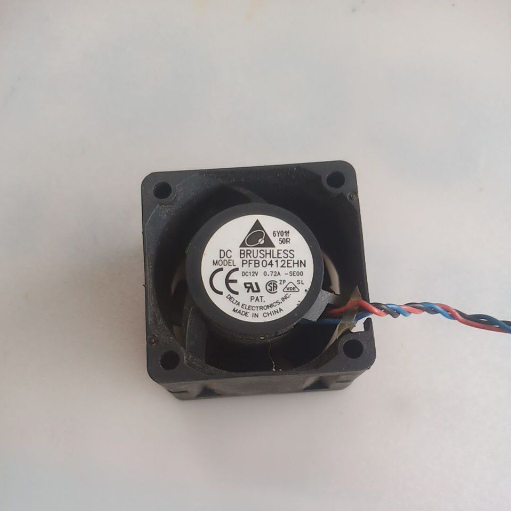 kipas fan Delta PFB0412EHN/12volt 0,72a 4x4x2,8cm