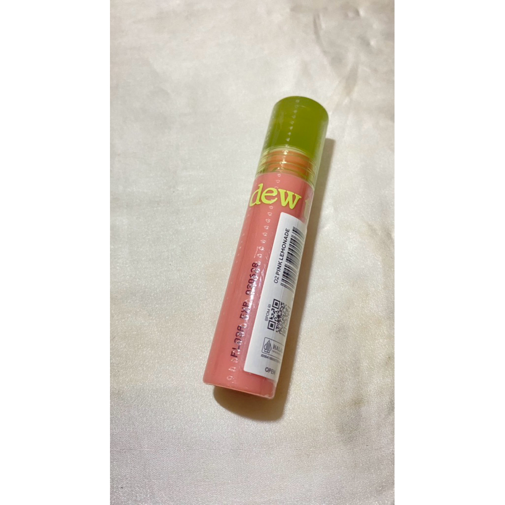 WARDAH Lip Tint Moist Dew Tint 3 g - Bibir Lembab - Tahan 24 Jam - Liptint Lip Stain Lipgloss Lip Ma