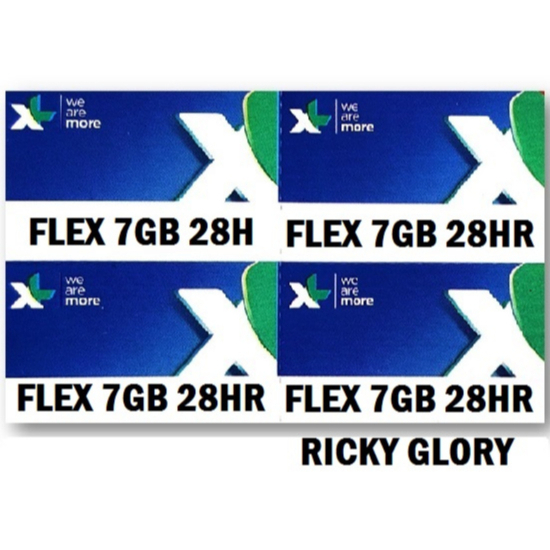 VOUCHER XL FLEX 7GB 28HARI