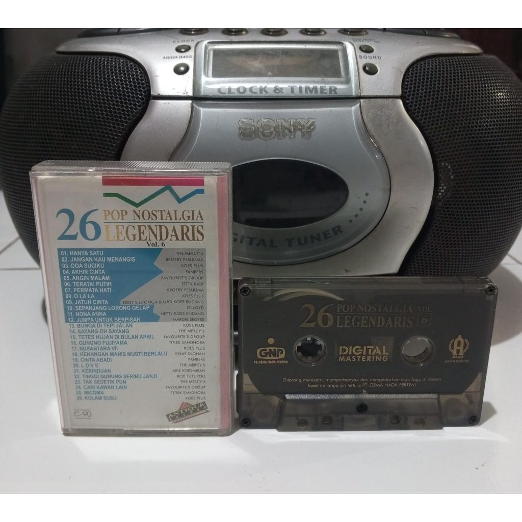 Kaset Pita 26 Pop Nostalgia Legendaris