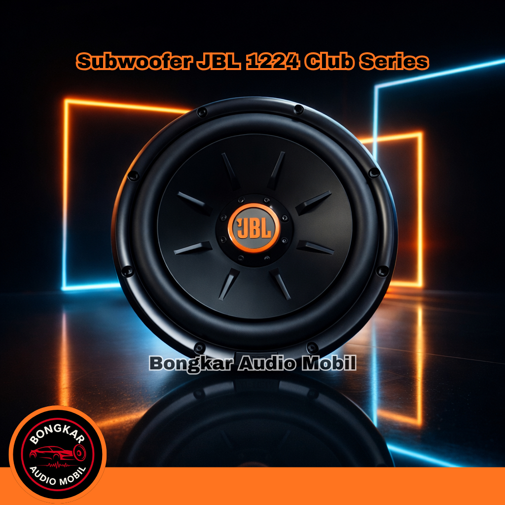 SUBWOOFER 12 INCH JBL CLUB 1224 SUBWOOFER PASIF JBL DOUBLE COIL