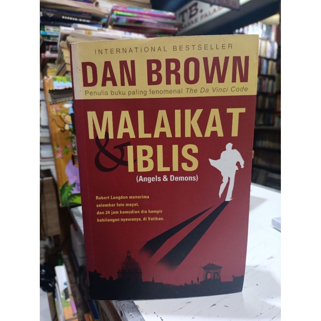 Novel Malaikat dan Iblis - Dan Brown ( Original )