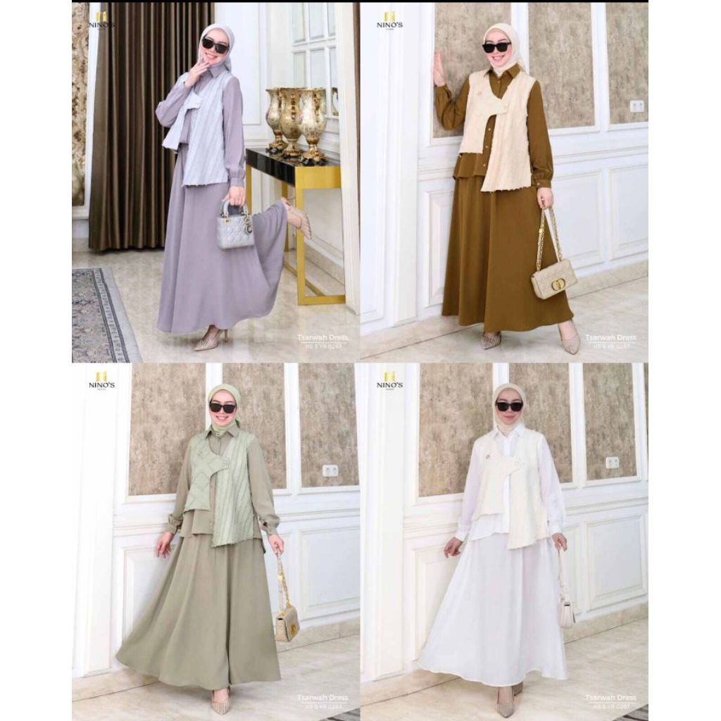 SETELAN ROK MODE TSARWAH SET TERBARU BY NINOS ORIGINAL
