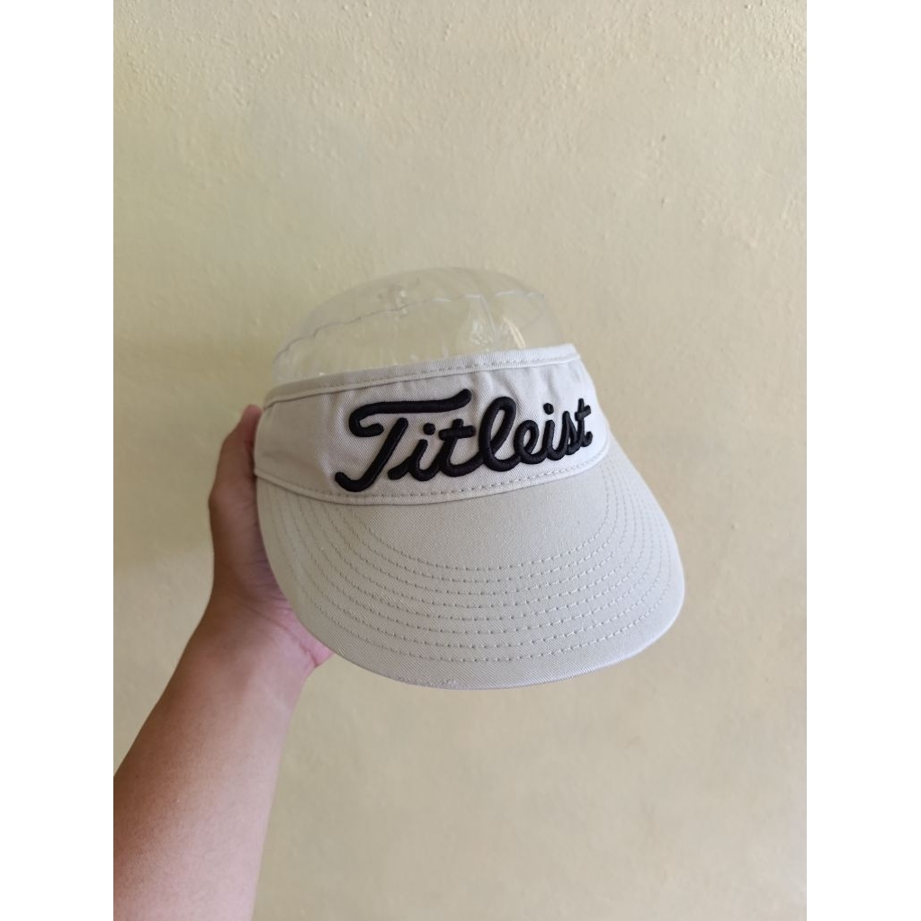 topi golf pria /wanita model visor titleist golf ori second terbaik