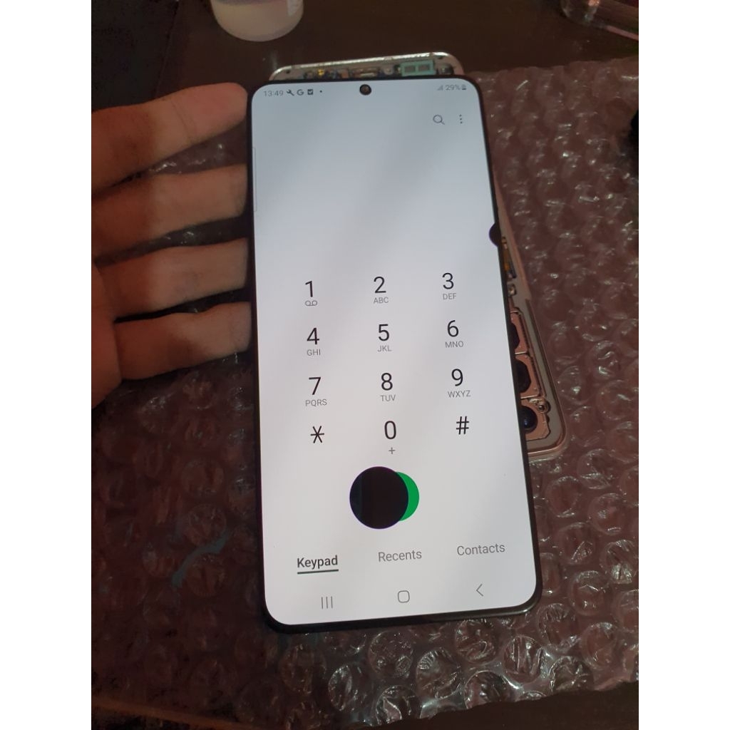 Lcd Samsung S21 Plus Original Copotan minus tompel 204