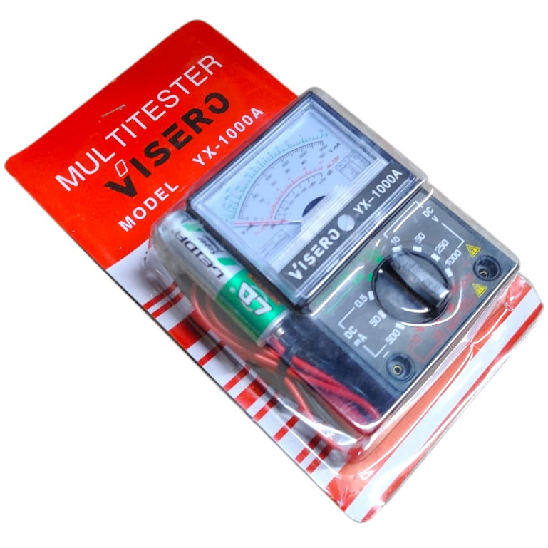 Multitester Analog avometer YX 1000A Multimeter kecil ups