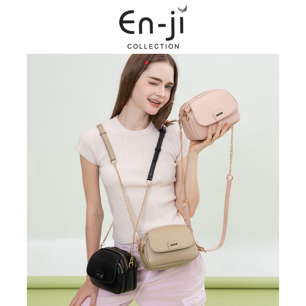 ENJI [NEW] Yuni Slingbag tas selempang wanita tas selempang enji