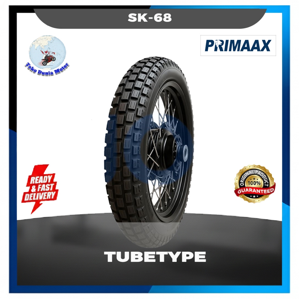 Ban motor Trail Primaax SK68 275-18 tubetype