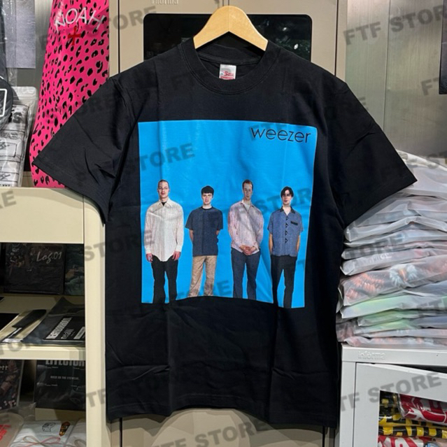 WEEZER - BLUE ALBUM 1994 TSHIRT BLACK