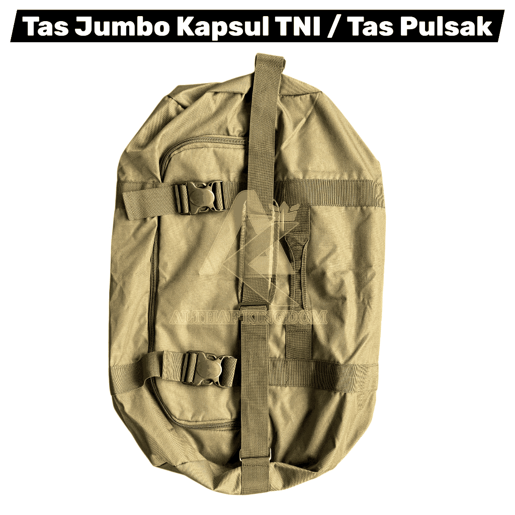 Tas Pulsak TNI Original Army – Tas Kapsul Besar Anti Sobek