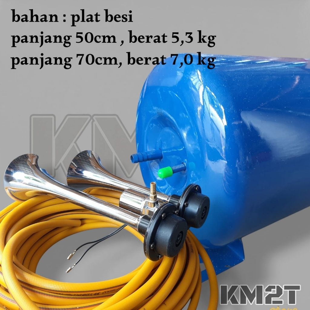 tabung klakson angin truk full set