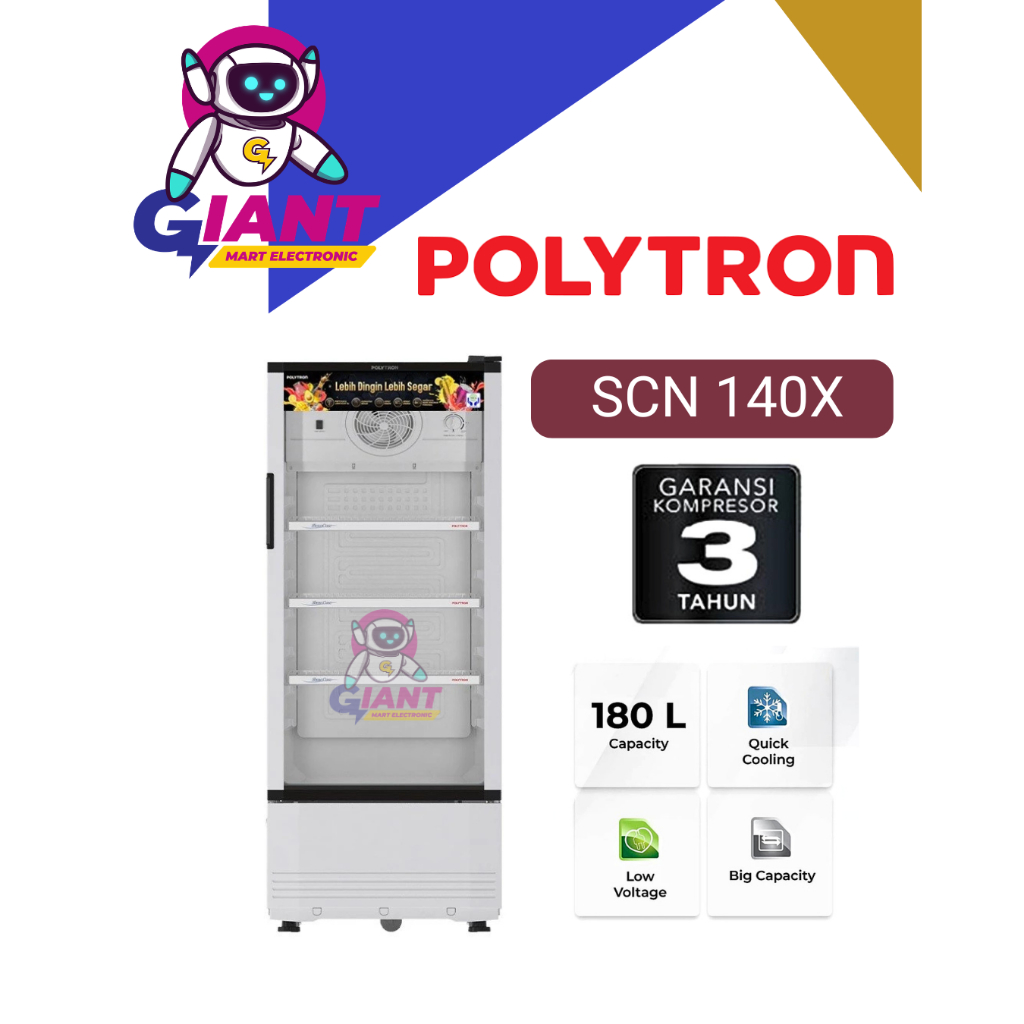 SHOWCASE POLYTRON SCN 140X / SCN140X / SCN-140X 140 LITER