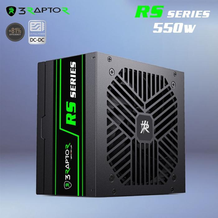 POWER SUPPLY 3RAPTOR RS-550 RS550 550 WATT
