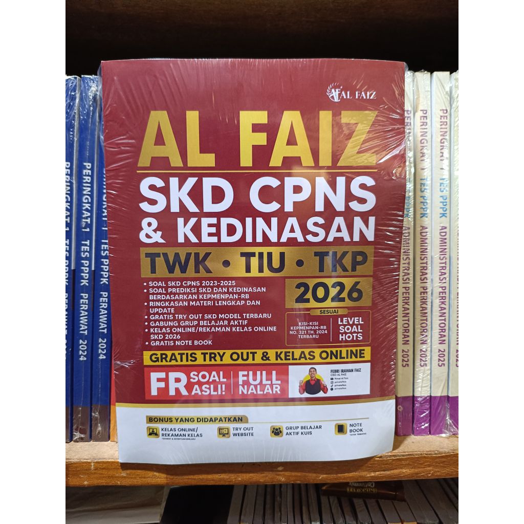 Best Seller Buku Skd CPNS Kedinasan 2026 Twk Tiu Tkp