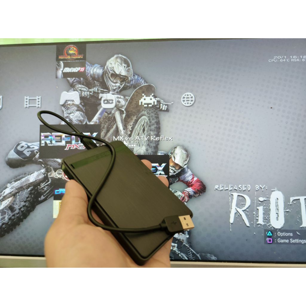 hardisk eksternal ps3 1 TB bebas rekuest