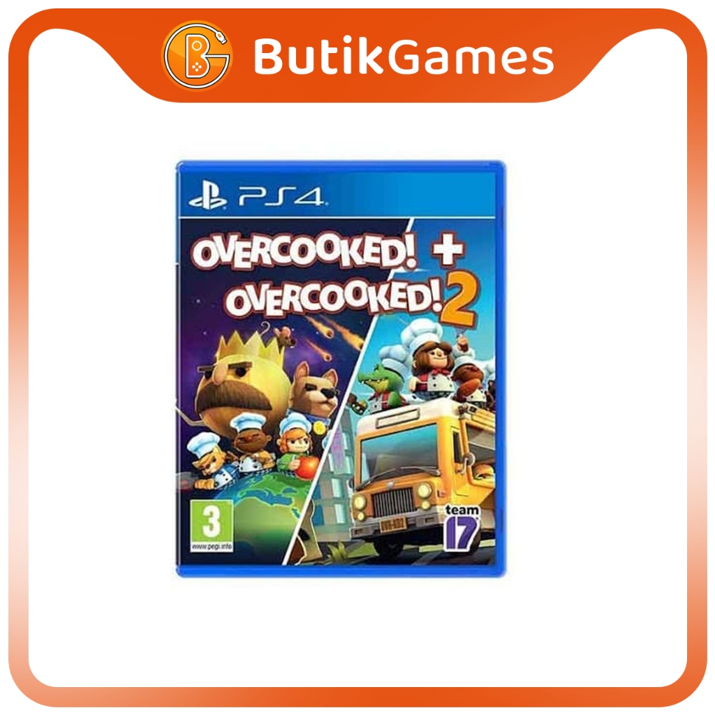 Overcooked PS4 + Overcooked 2 PS4 Overcooked 1+2 PS4