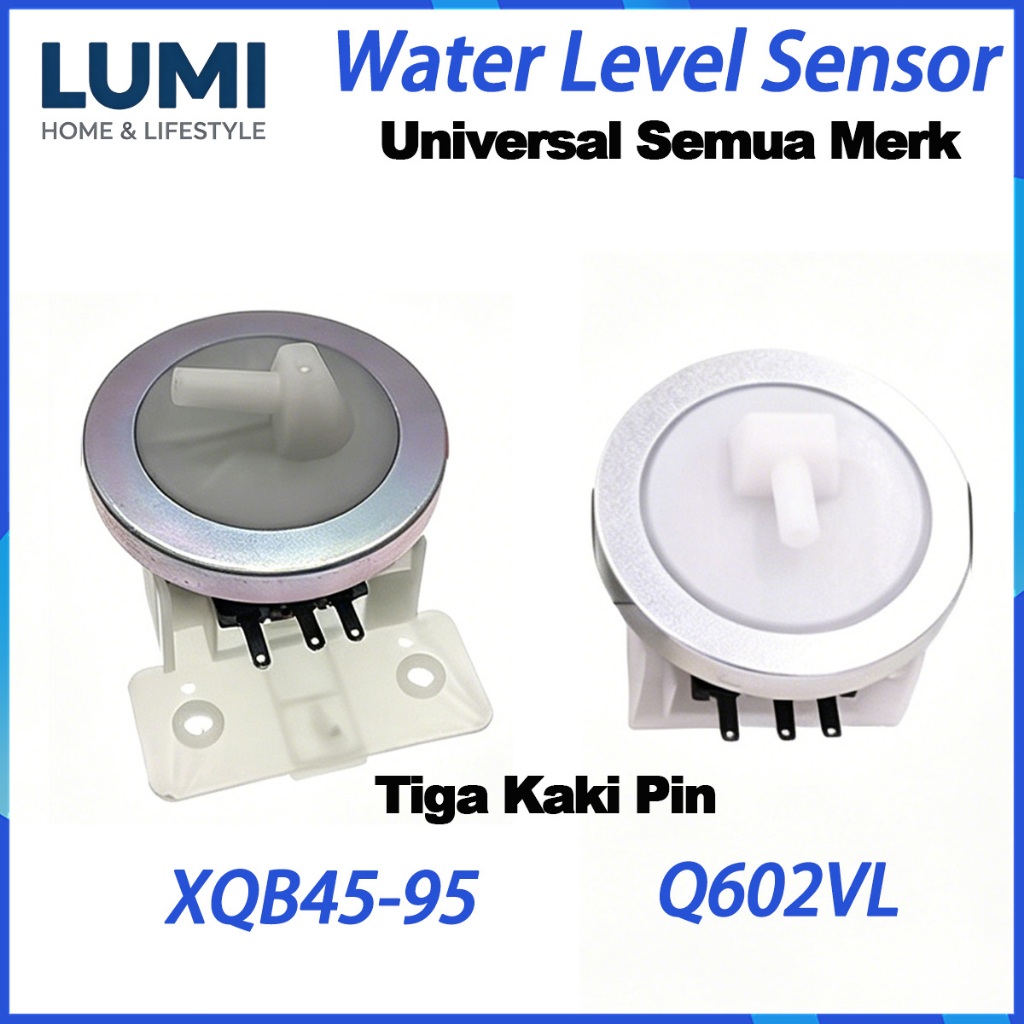 Water Level Sensor Mesin Cuci XQB45-95 / Q602VL 3 Pin Universal Pengganti Komponen