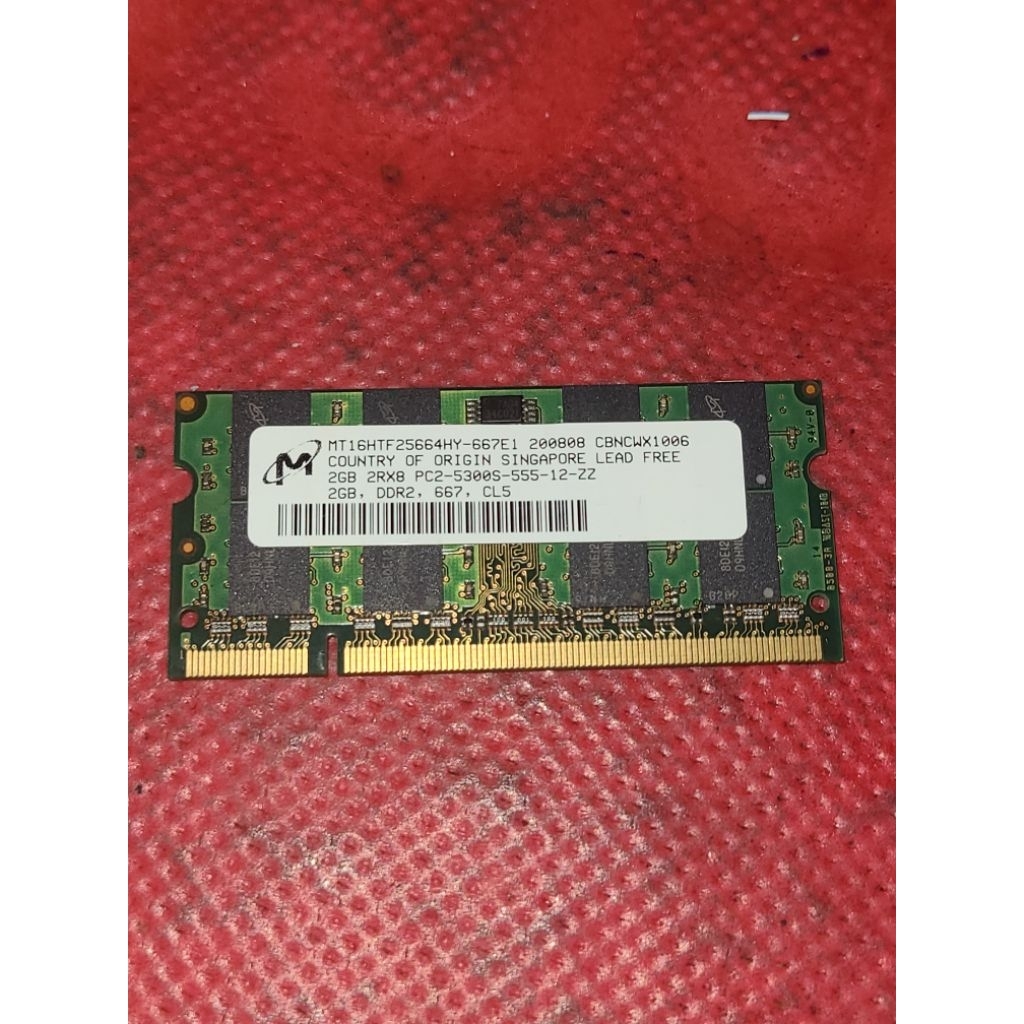 Memori Ram Sodim Laptop 2 GB DDR2 PC5300