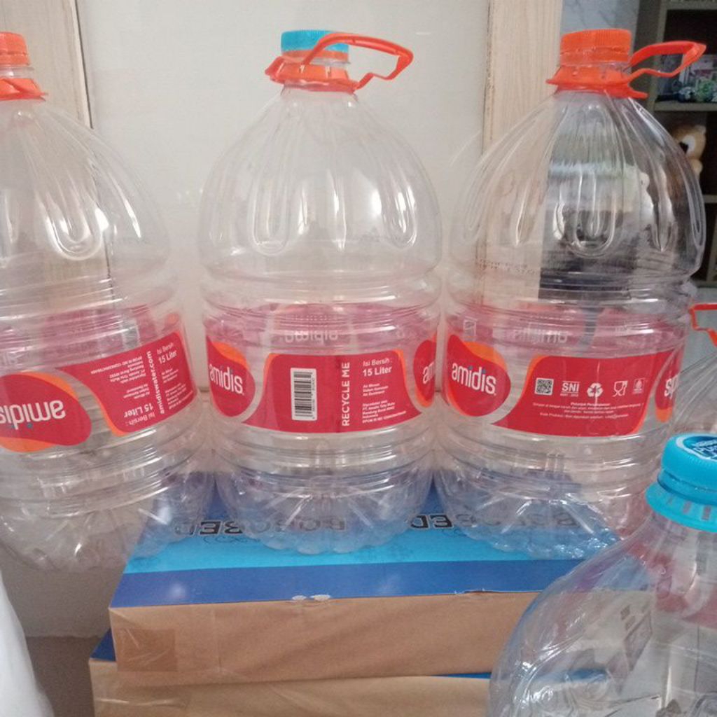 galon bekas minum
