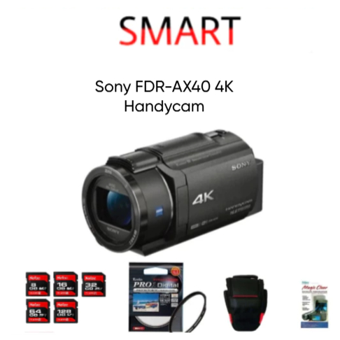 Sony FDR-AX40 HandyCam 4K Handycam Black