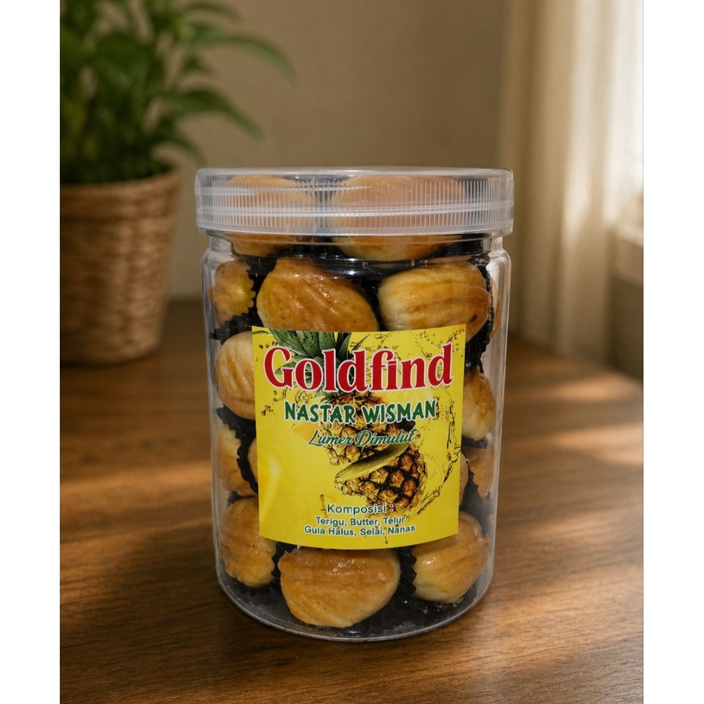 Nastar Daun Wisman 350gr. Nastar Wisman, Nastar Daun