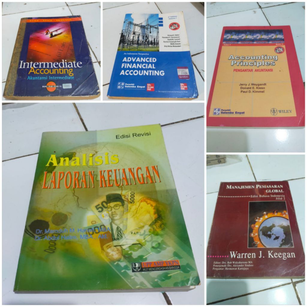 ADVANCED FINANCIAL ACCOUNTING 2nd VOLUME 1 / ANALISA LAPORAN KEUANGAN edisi revisi / Accounting prin