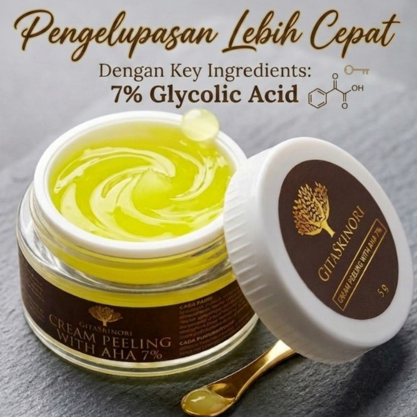 BPOM CREAM PEELING KELUPAS CREAM KELUPAS MALAM CREAM KINCLONG / CREAM KELUPAS FLEK HITAM TEBAL MELAS