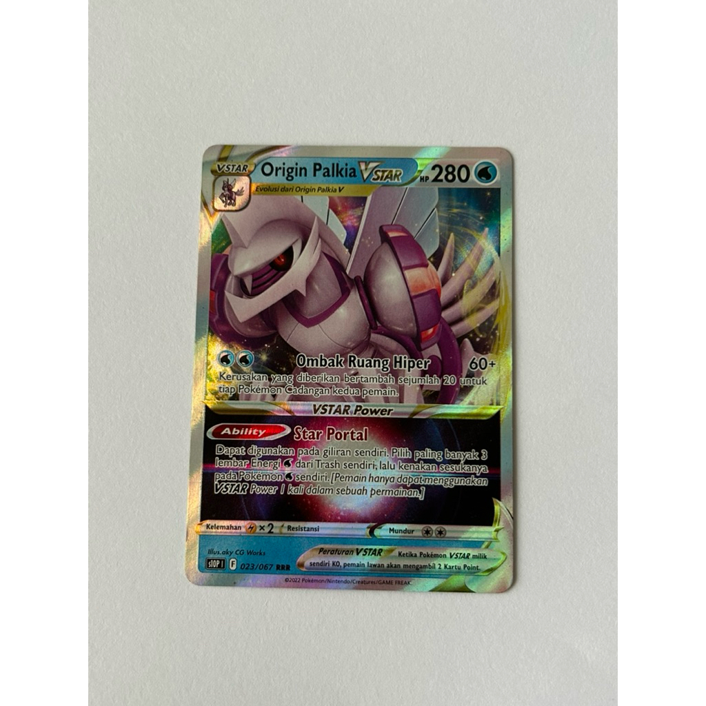 Pokemon Card VSTAR RRR Origin Palkia