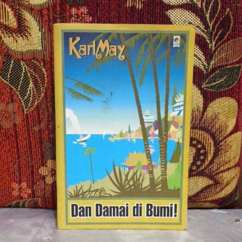 Novel Original Dan Damai di Bumi Karl May Bekas