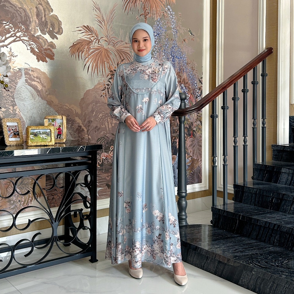 Exclusive - Malika Dress Gamis Muslimah by NIEN (Arniz Indonesia)