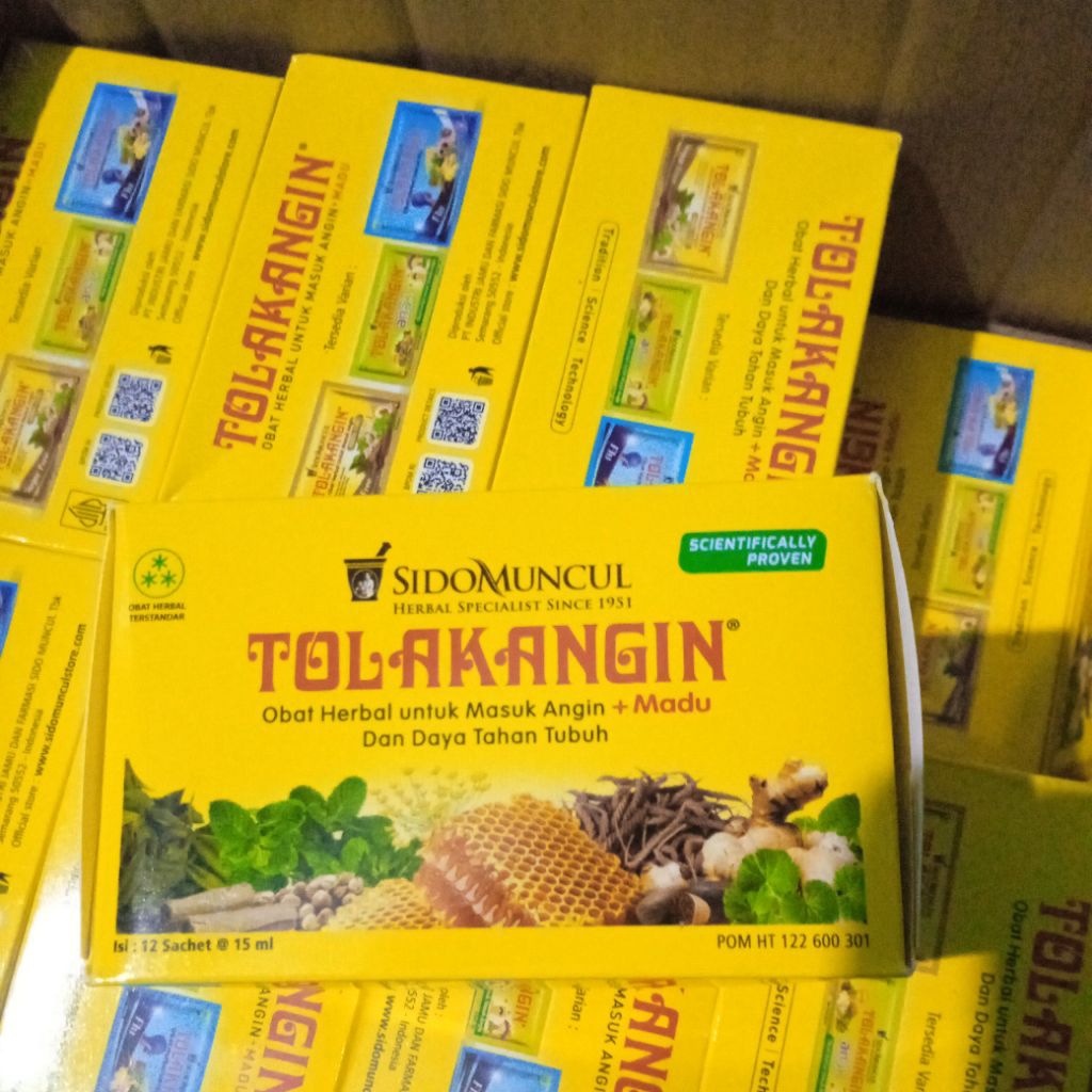 tolak angin cair 12 sachet