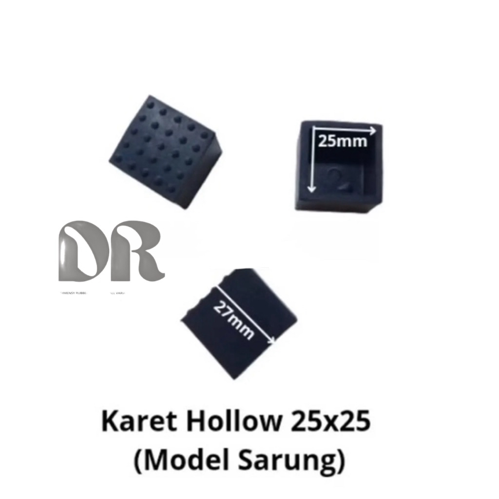 KARET TUTU KAKI HOLLOW 25X25 NYARUNG