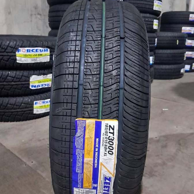 ban mobil ring 15 ZEETEX ZT 3000 185 60 R15 BARU TUBLES