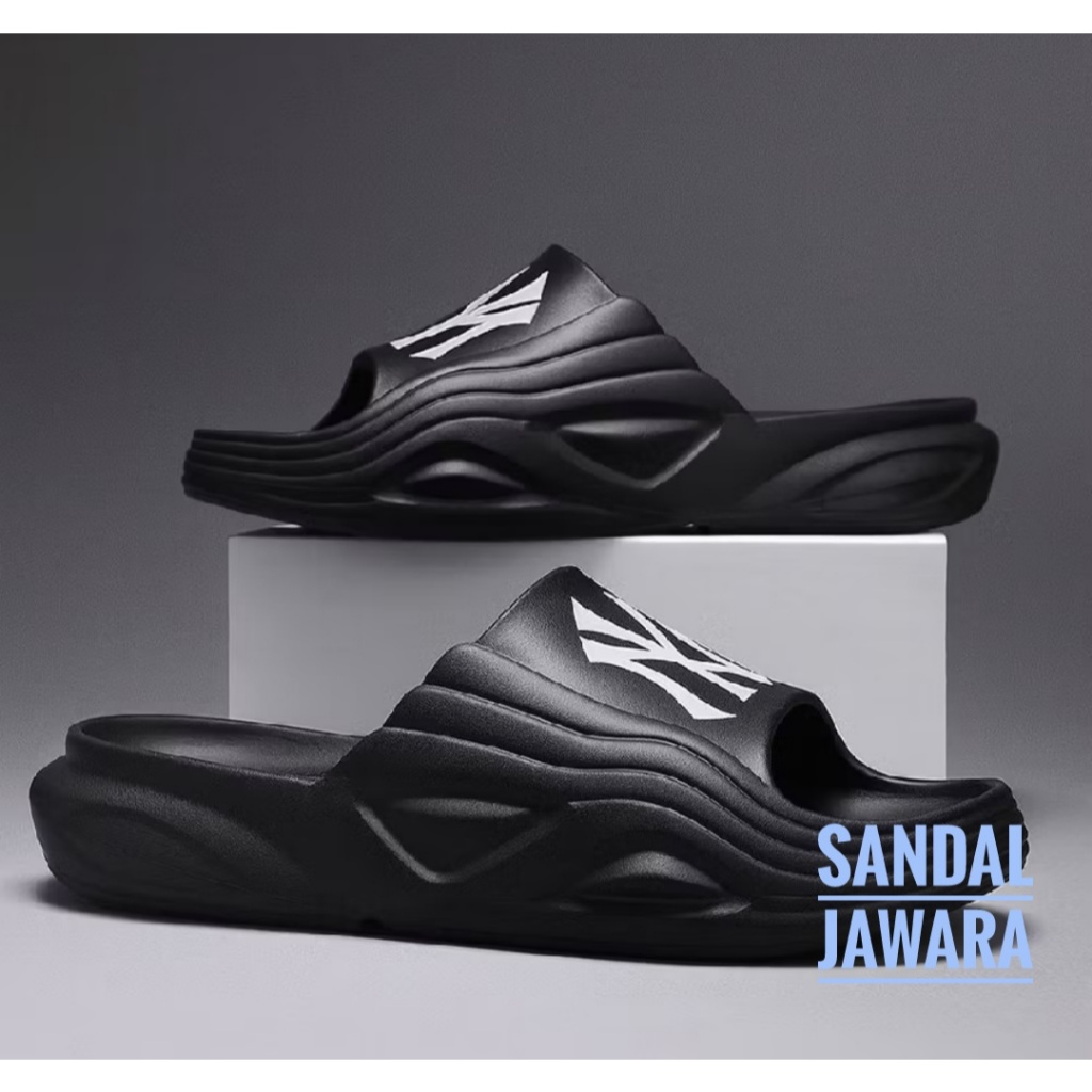 sandal slop karet cowok terbaru sandal slop karet anti-slip/ sandal slop karet import cowok kekinian