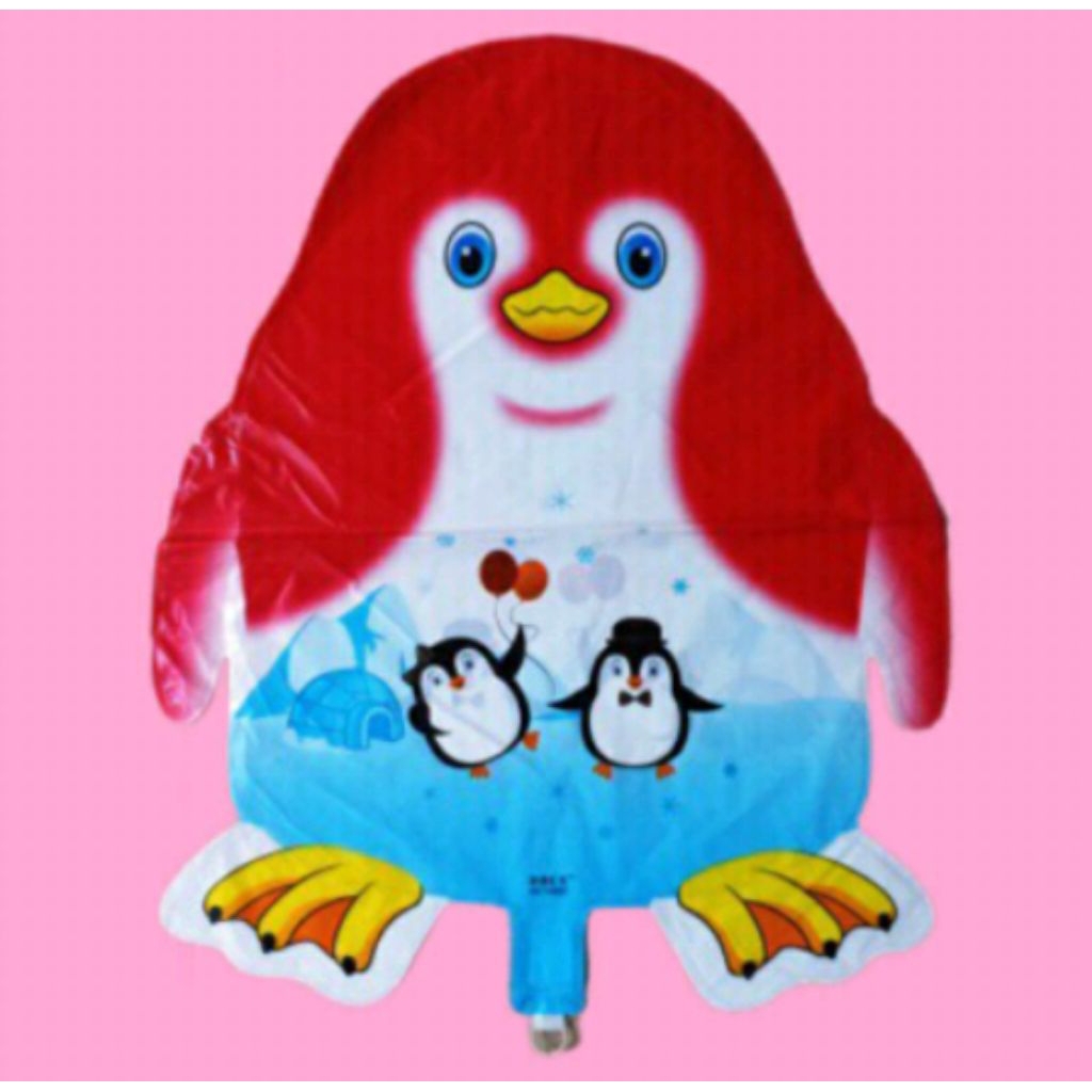 balon pinguin balonkarakter/balon gas/balon terbang