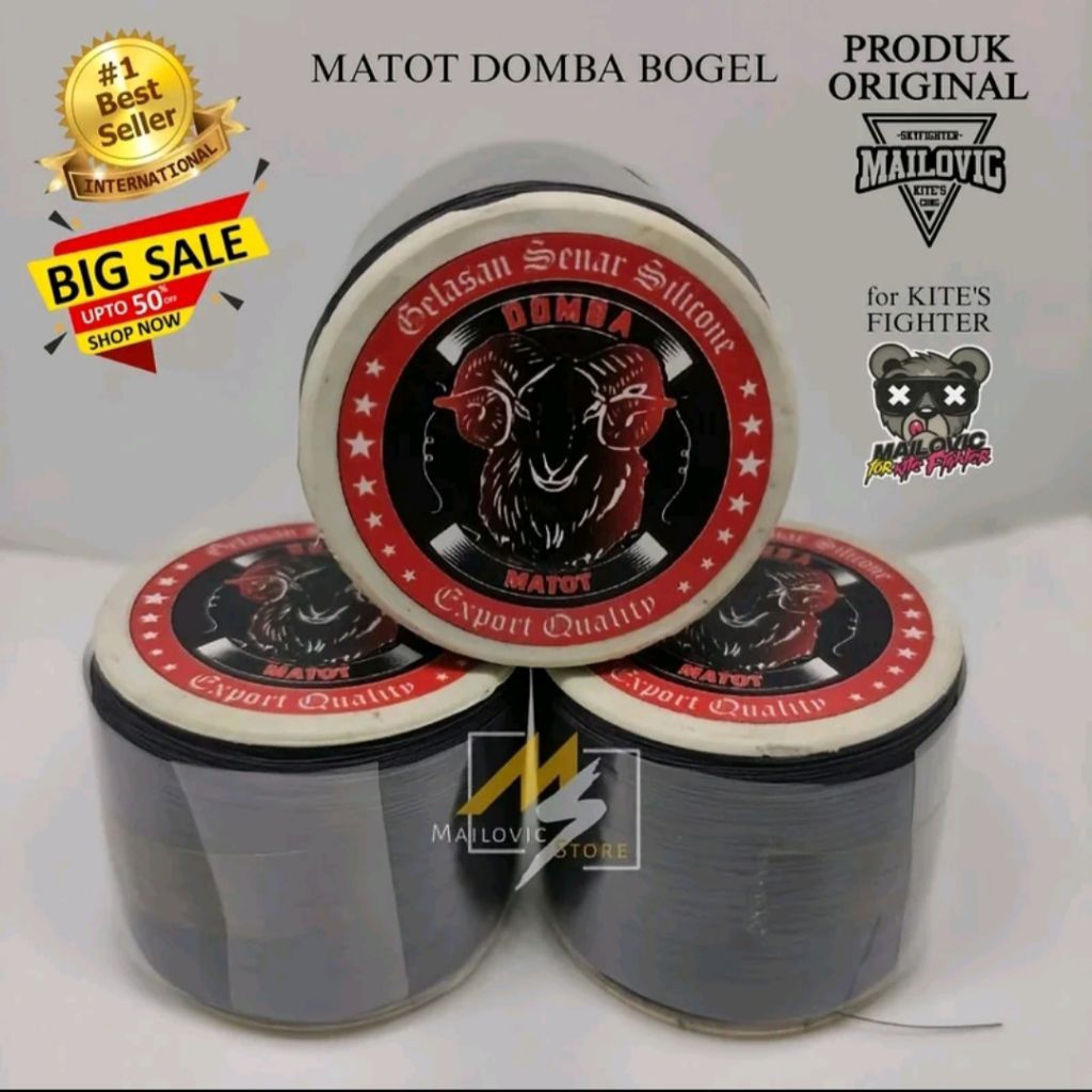 Mailovic Gelasan Matot Domba Klos Bogel 022 Senar Layangan Aduan Game Permainan Terbaru Viral Tajam 