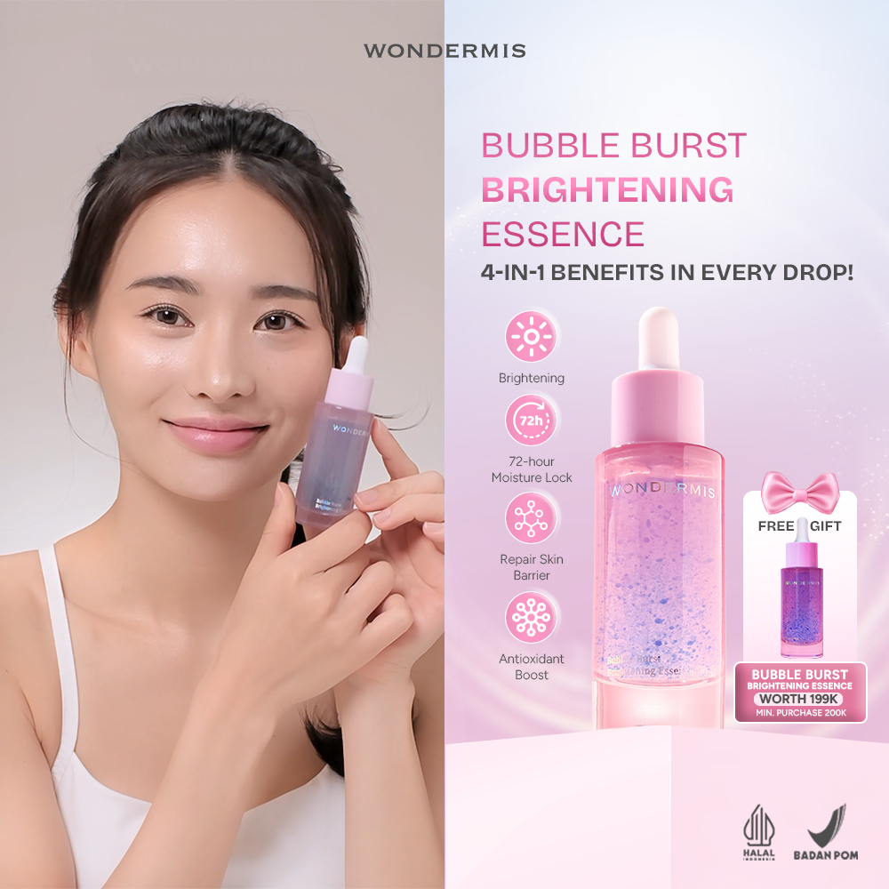 WONDERMIS Bubble Burst Brightening Essence 30 ml Brightening Soothing Glowing Skin Barrier Niacinami