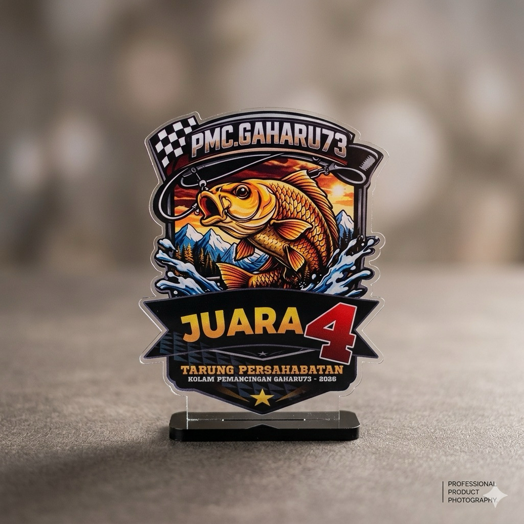 trophy lomba mancing | pial lomba mancing | plakat skena mancing